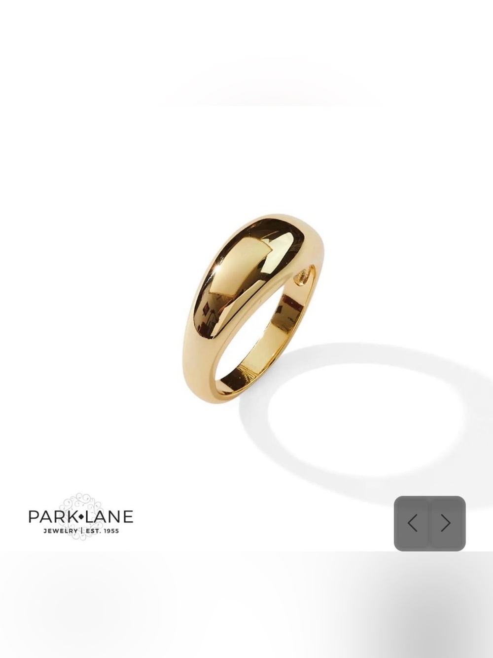 Park Lane “Sawyer” Ring in Gold-Size 8! NWOT!!